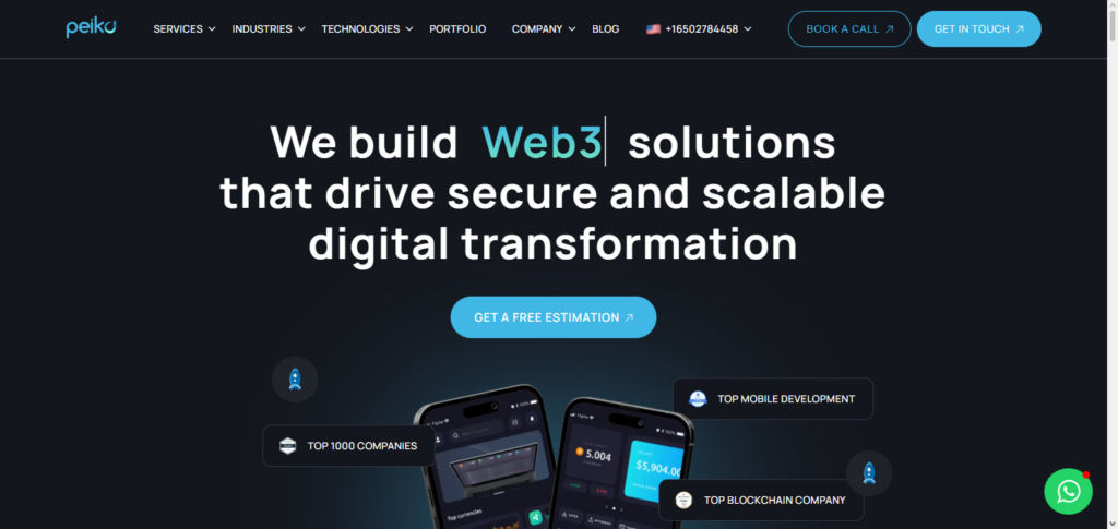 10 Best Smart Contract Development Companies in 2026 8 Peiko