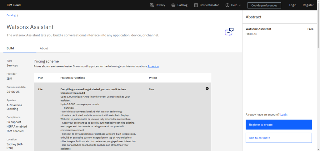 IBM Watson Assistant