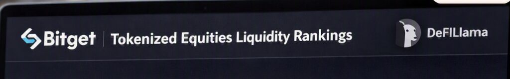Bitget Becomes the Market Leader for Tokenized Equities Liquidity and Execution Quality