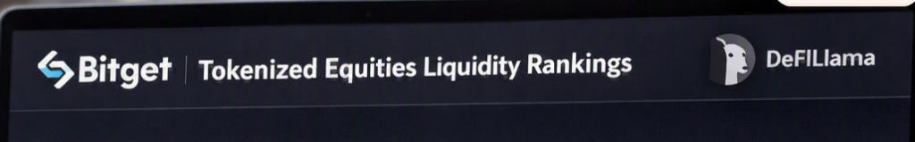 Bitget Leads Tokenized Equities Liquidity Rankings on DeFiLlama 3 Bitget Becomes the Market Leader for Tokenized Equities Liquidity and Execution Quality
