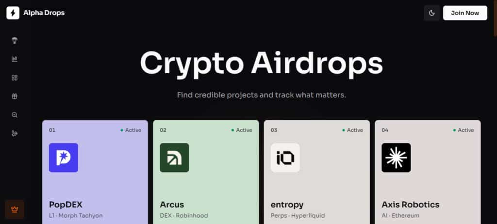 Alpha Drops