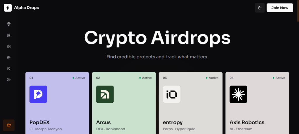 Alpha Drops