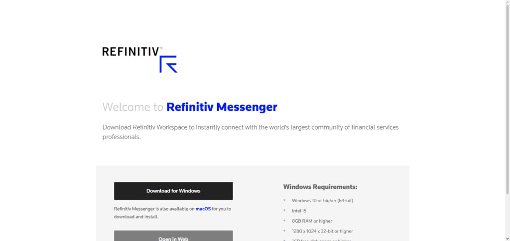 Refinitiv Eikon