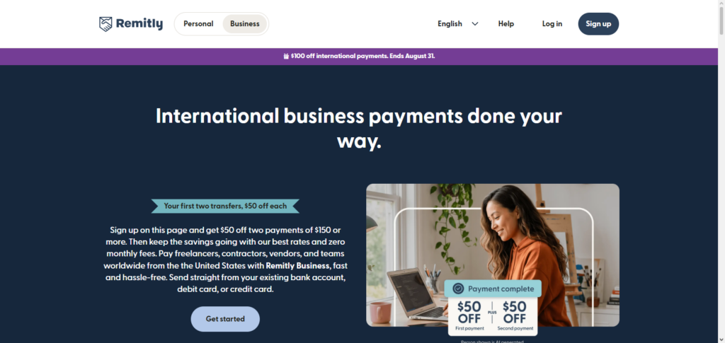 Remitly for Business