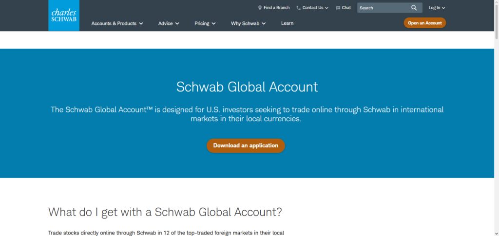 Charles Schwab Global