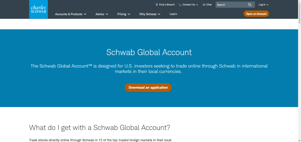 Charles Schwab Global