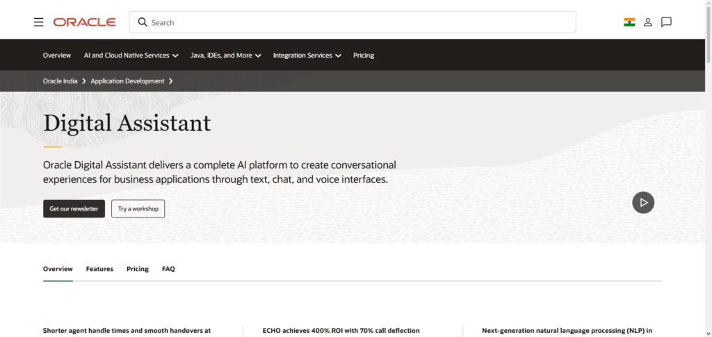 Oracle Digital Assistant