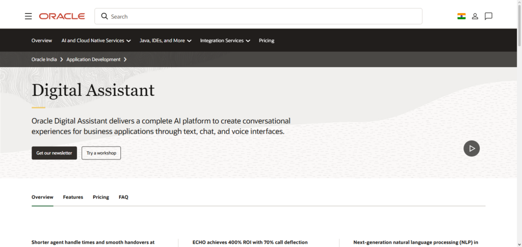 Oracle Digital Assistant