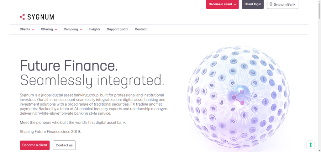 . Sygnum Bank Digital Asset Treasury