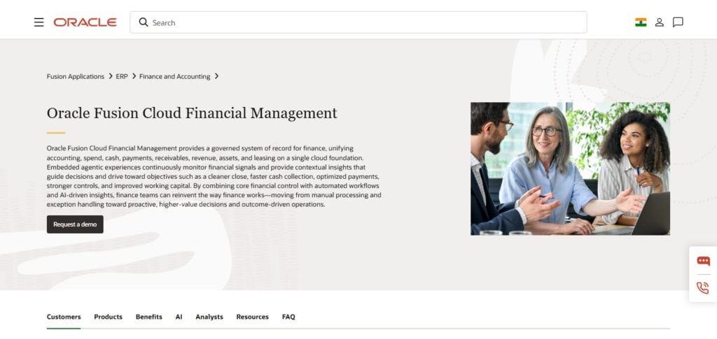 Oracle Fusion Cloud Financials