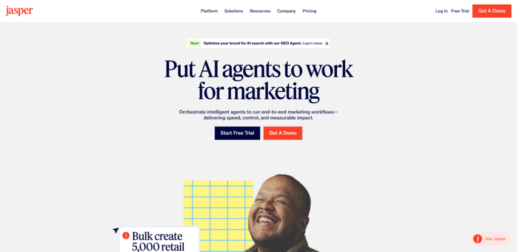10 Best AI Platforms to Boost Marketing Campaign Result 4 Jasper