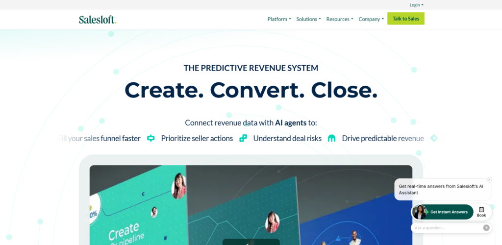 10 Best AI Sales Solutions to Close Deals Faster 8 Salesloft