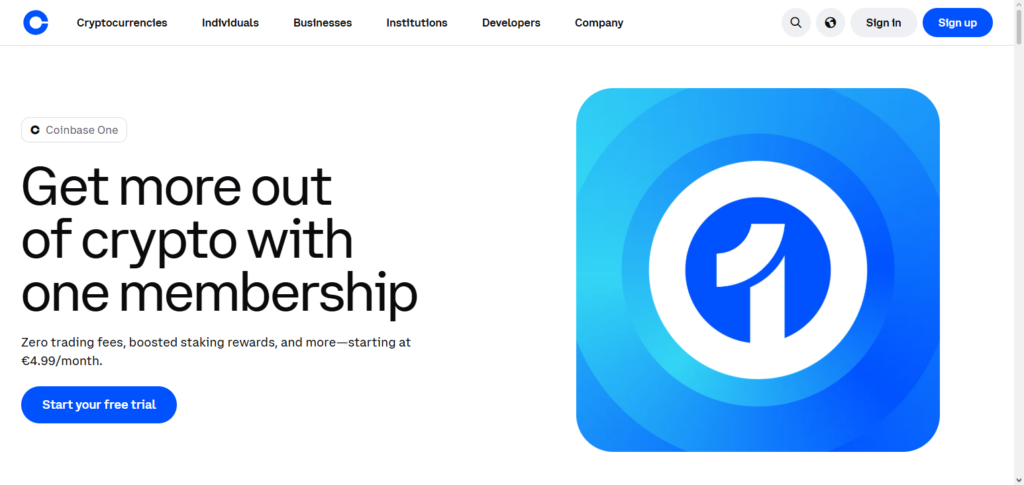  Coinbase One