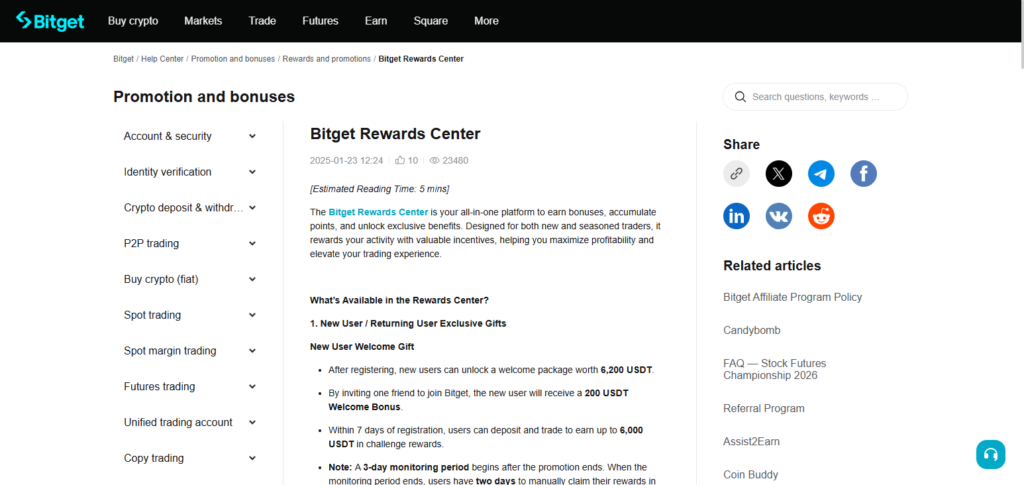 Bitget Rewards