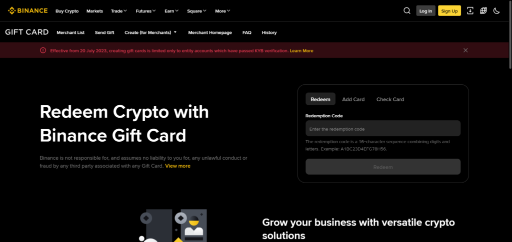 10 Best Crypto Gift Platforms to Send Digital Assets 2 Binance Gift Cards