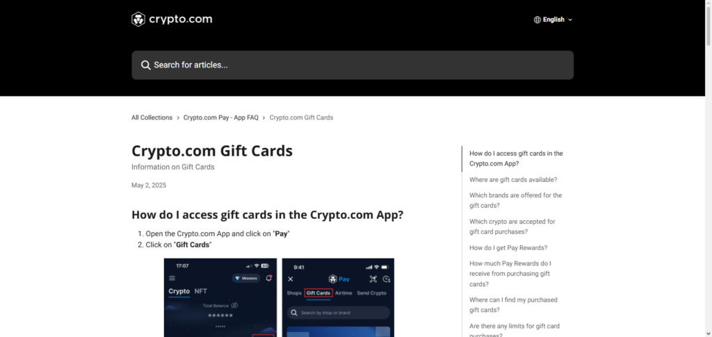 10 Best Crypto Gift Platforms to Send Digital Assets 9 Crypto.com Gift Cards