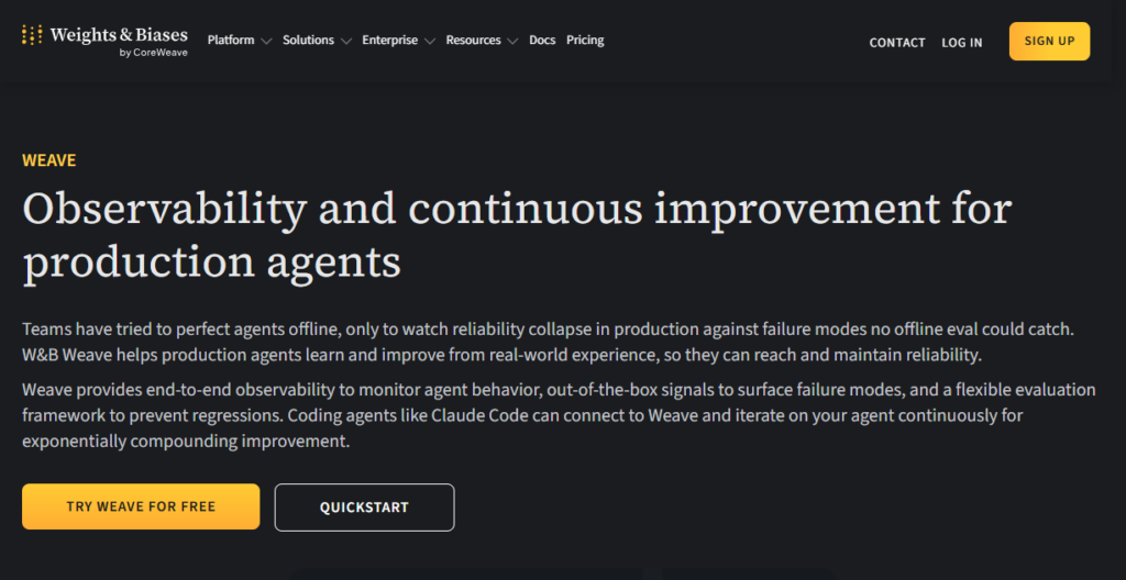 Weights & Biases Weave