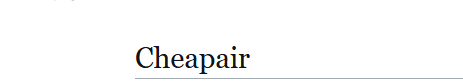 CheapAir