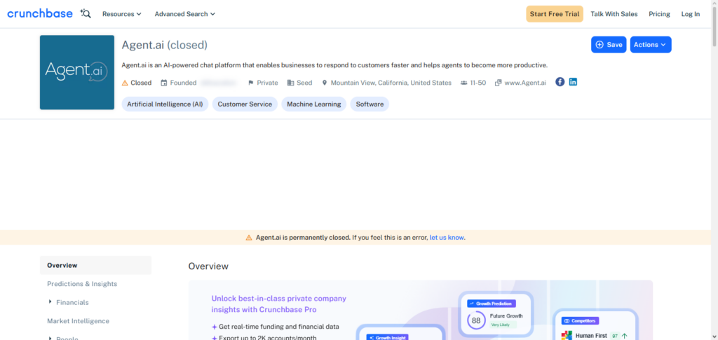 Crunchbase AI Agent