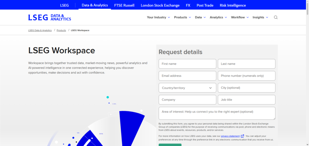 Refinitiv AI Workspace