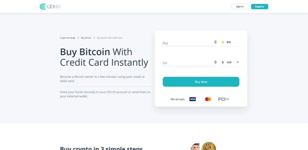CEX.IO Card