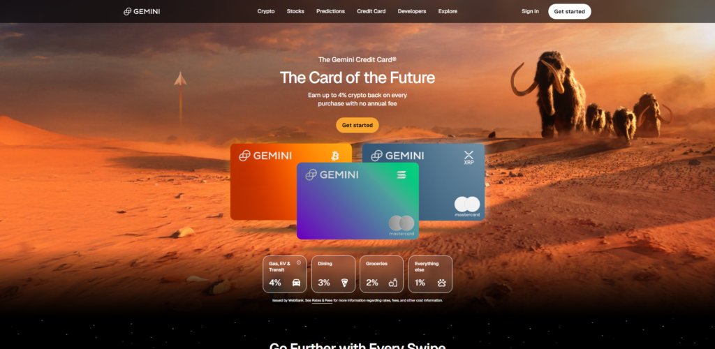 Gemini Credit Card