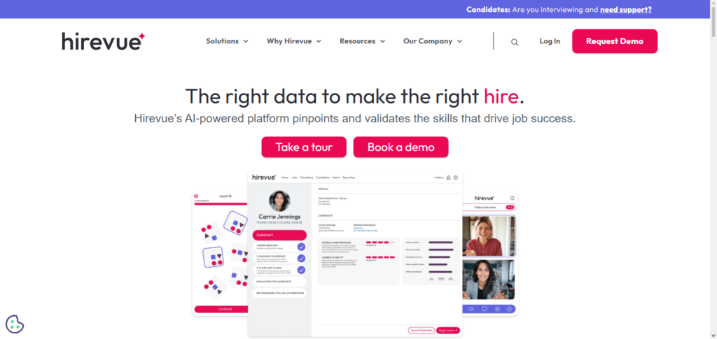 HireVue AI Recruiter