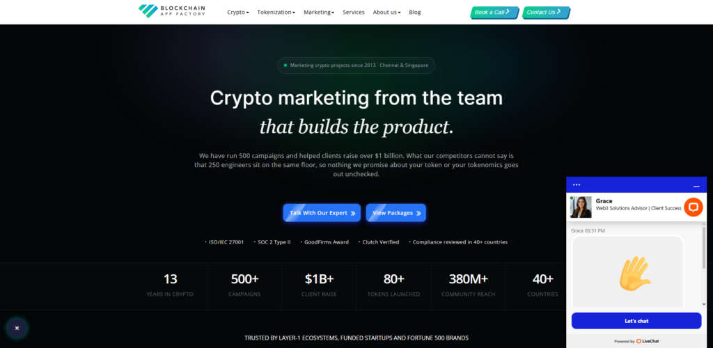  Blockchain App Factory