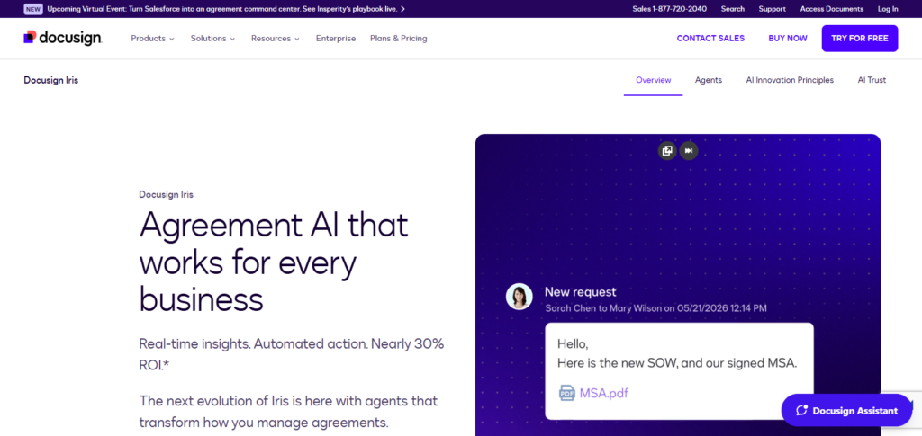 DocuSign Insight AI