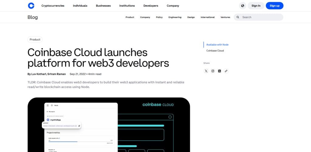 Coinbase Cloud