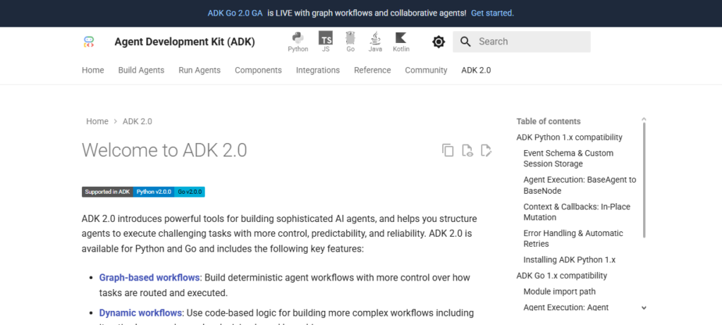 Google ADK 2.0