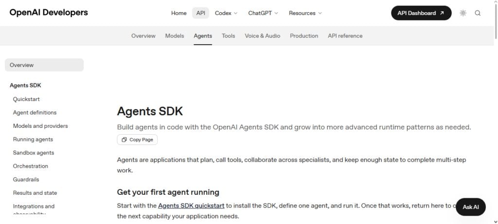 OpenAI Agents SDK