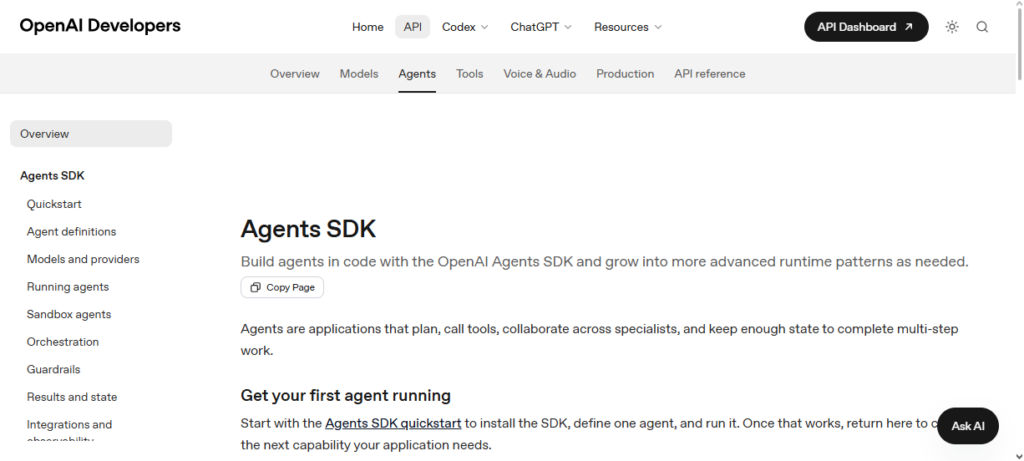 OpenAI Agents SDK