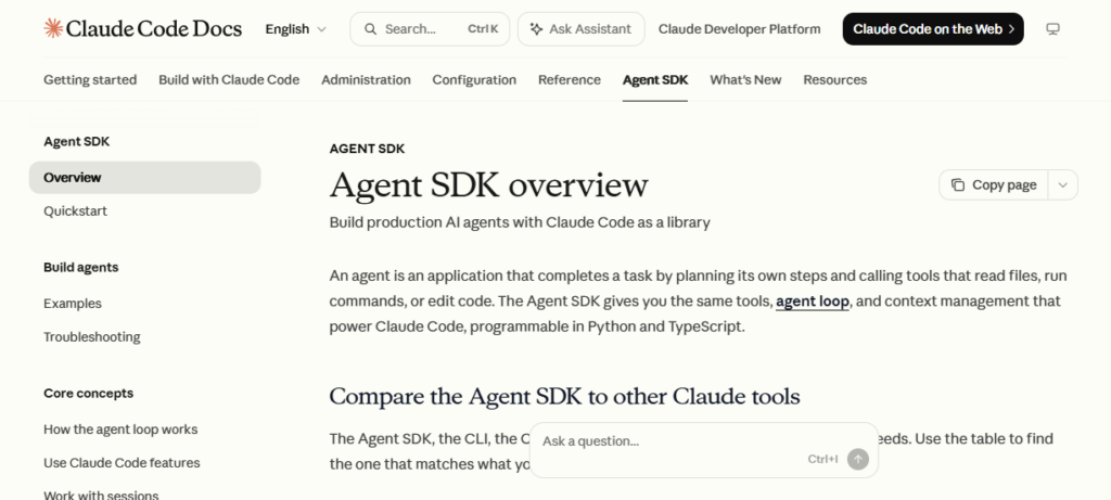 Claude Agent SDK