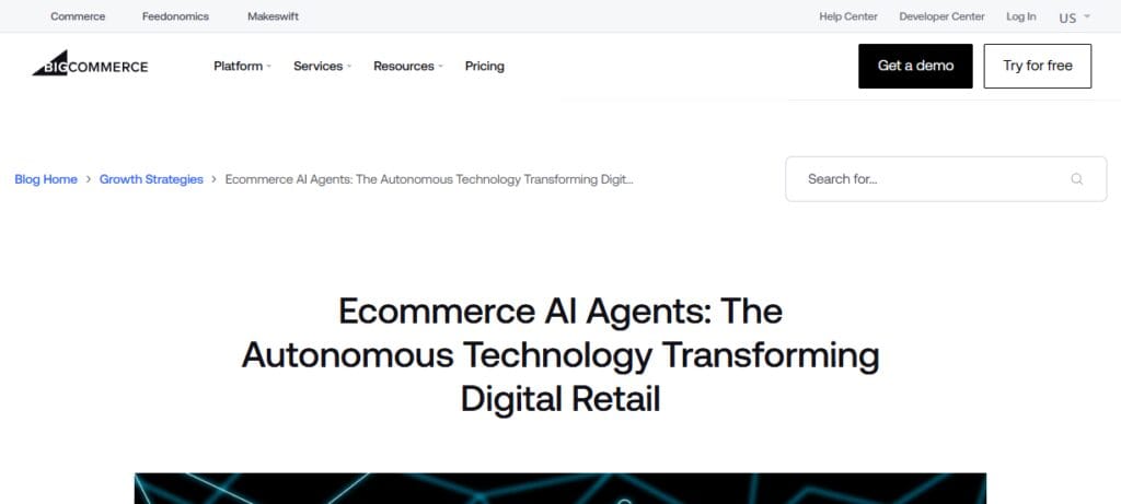 BigCommerce AI Order Agent