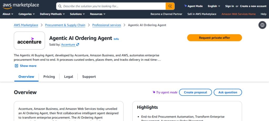 Amazon AI Order Agent