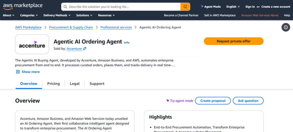 Amazon AI Order Agent