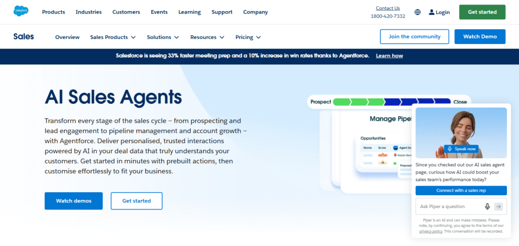 Agentforce Sales