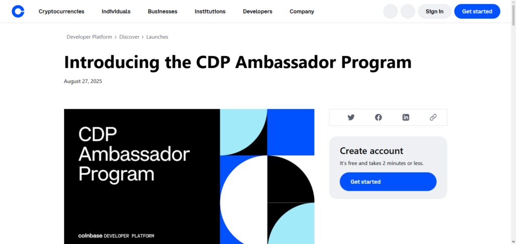 Coinbase Ambassadors