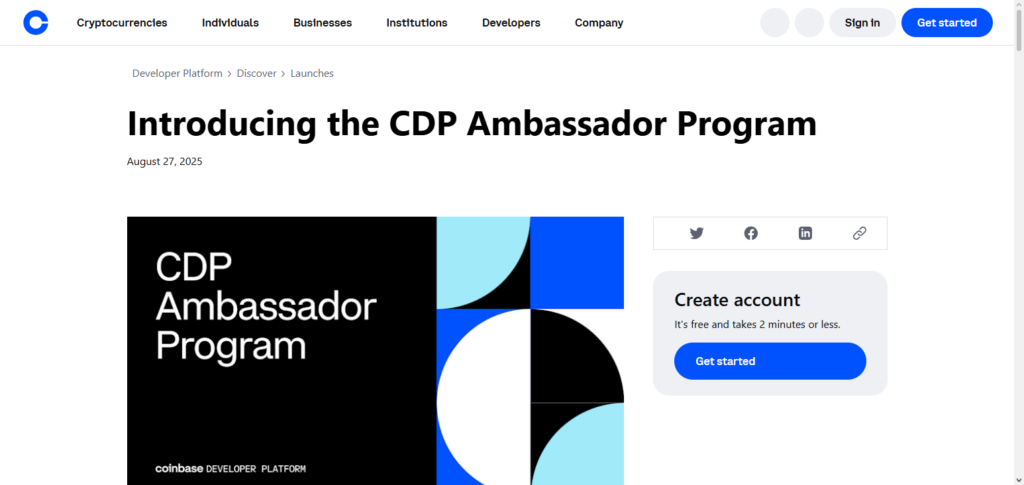 Coinbase Ambassadors