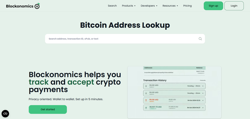 Blockonomics