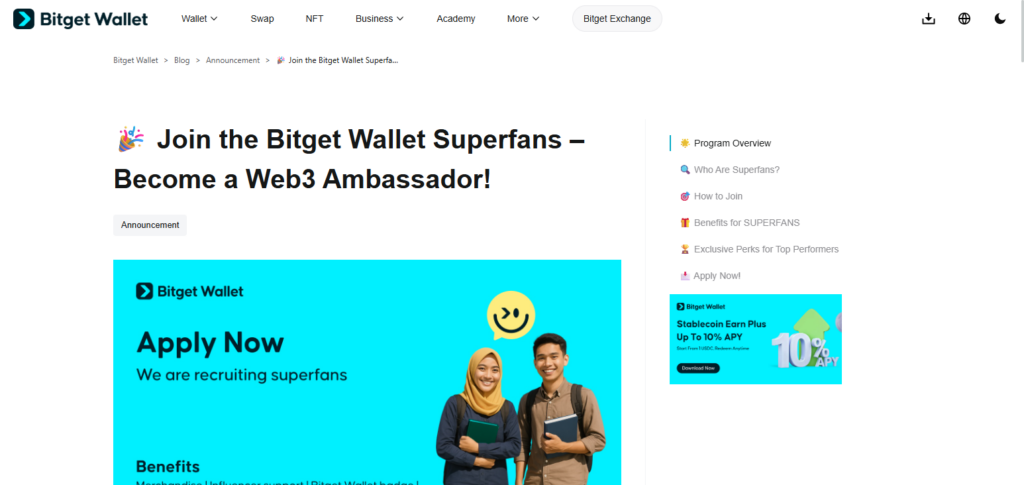 Bitget Ambassadors