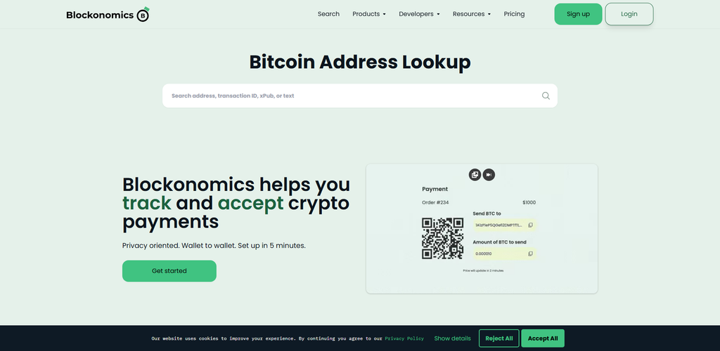 Blockonomics