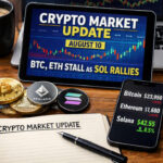 Crypto Market Update August 10: BTC, ETH Stall as SOL Rallies