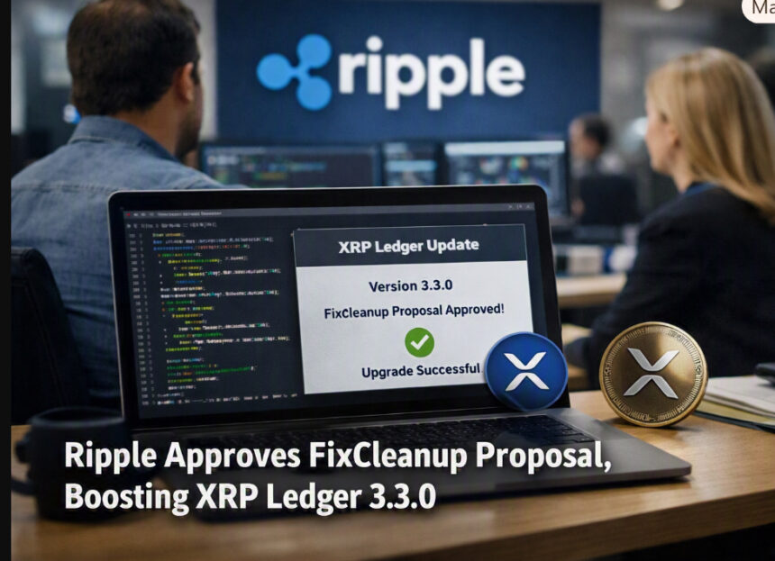 Ripple Approves FixCleanup Proposal, Boosting XRP Ledger 3.3.0
