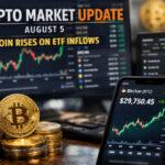 Crypto Market Update August 5: Bitcoin Rises on ETF Inflows