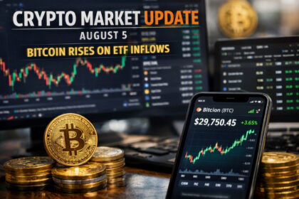 Crypto Market Update August 5: Bitcoin Rises on ETF Inflows