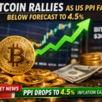 Bitcoin Rallies As US PPI Falls Below Forecast To 4.5%