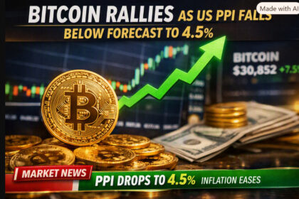 Bitcoin Rallies As US PPI Falls Below Forecast To 4.5%