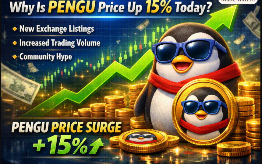 Why Is PENGU Price Up 15% Today? Key Reasons Explained